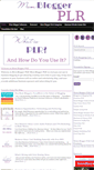 Mobile Screenshot of mombloggerplr.com